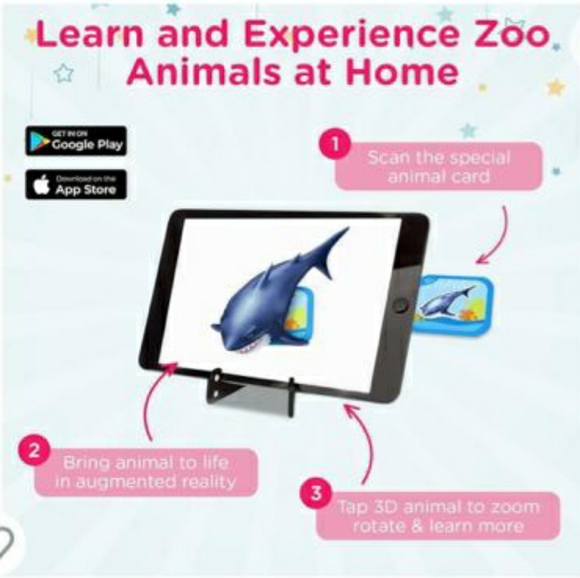 4D Animal Augmented Reality Encyclopedia Of Animals Cards. - Picture 10 of 12